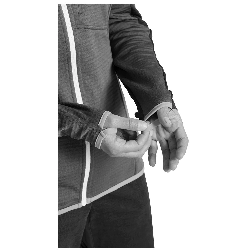 Polaire Ortovox Fleece Light Grid Hooded Jkt W Heritage Blue 5 Polaire Ortovox Fleece Light Grid Hooded Jkt W Heritage Blue – Image 5