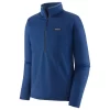 Polaire Patagonia M's R1 Daily Zip Neck Light Superior Blue X-Dye