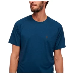 Tee-shirt De Rando Black Diamond M Lightwire Tech Tee Indigo -Location de vêtements d'extérieur. 4b0b768466f616aa16849ea8f02b573bd9b1875d E22BDIATTH1340331 901