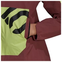 Veste VTT Five Ten 5.10 Rain Jacket All Mountain Women Quiet Crimson Pulse Lime -Location de vêtements d'extérieur. 4b729a372c2541663c5f69da1f5f5754985e5bbf E22FIVEVTT2202183 11