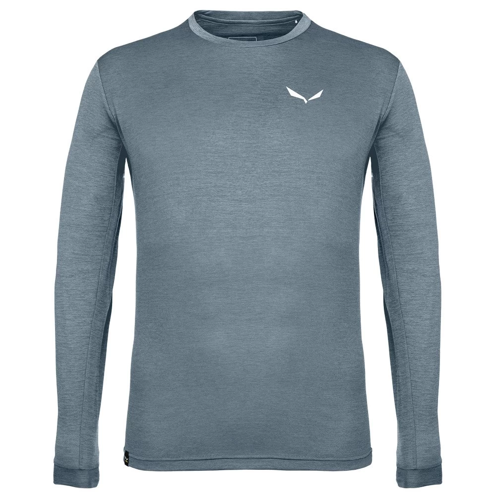 Tee-shirt De Rando Salewa Puez Melange Dry Longsleeves M Java Blue Melange 1 Tee-shirt De Rando Salewa Puez Melange Dry Longsleeves M Java Blue Melange