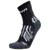 Chaussettes Uyn Trekking Approach Mid Lady Black Grey