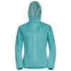 Veste De Trail Odlo Zeroweight Waterproof Jkt Wmn Reef Waters Polynya