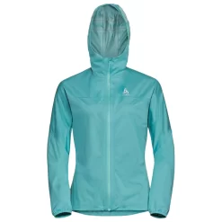 Veste De Trail Odlo Zeroweight Waterproof Jkt Wmn Reef Waters Polynya