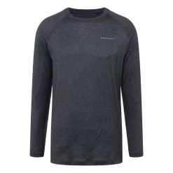 Tee-shirt De Trail Black Diamond M Ls Rhythm Tee Black