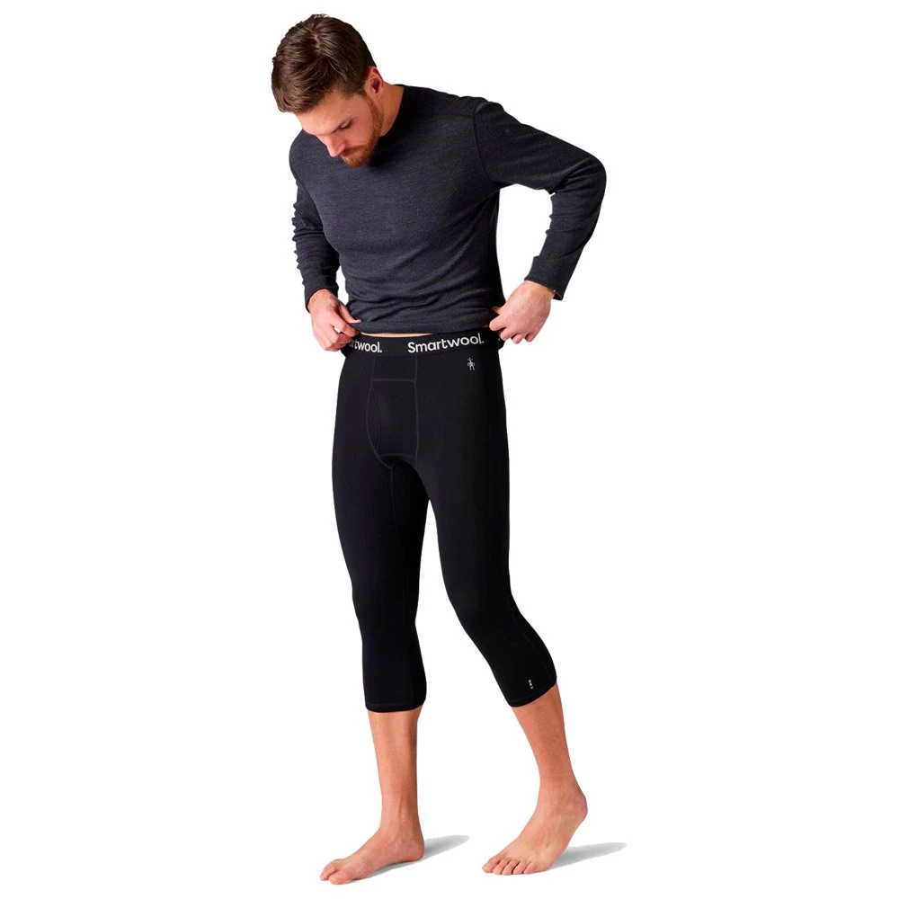 Sous-vêtement Technique Smartwool M's Classic All-Season Merino 150 3/4 Black 4 Sous-vêtement Technique Smartwool M's Classic All-Season Merino 150 3/4 Black – Image 4