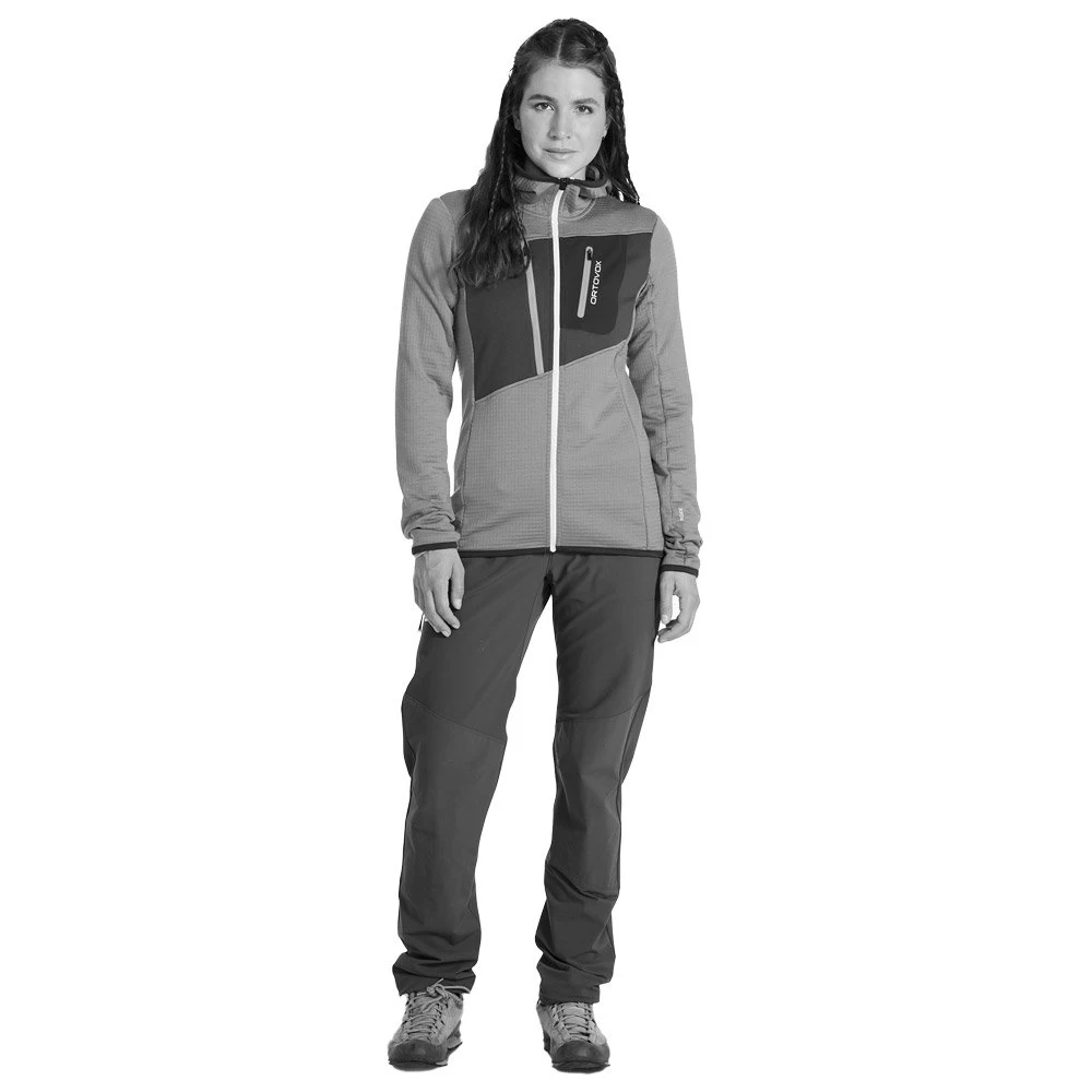 Polaire Ortovox Fleece Grid Hoody W Ice Waterfall 4 Polaire Ortovox Fleece Grid Hoody W Ice Waterfall – Image 4