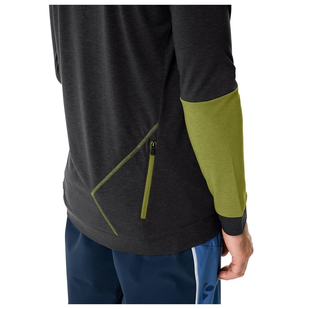 Maillot VTT Vaude Men's Qimsa Hoody Avocado 3 Maillot VTT Vaude Men's Qimsa Hoody Avocado – Image 3