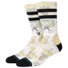 Chaussettes Stance Crew Sock Nice Mooves Offwhite