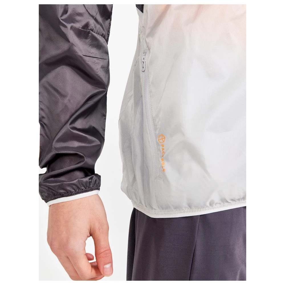 Veste De Trail Craft Pro Hypervent Jkt Granite-Ash 3 Veste De Trail Craft Pro Hypervent Jkt Granite-Ash – Image 3