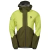 Veste De Rando Scott Explorair Light Dryo 2.5L W Fir Green Bitter Yellow