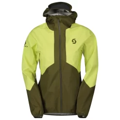 Veste De Rando Scott Explorair Light Dryo 2.5L W Fir Green Bitter Yellow