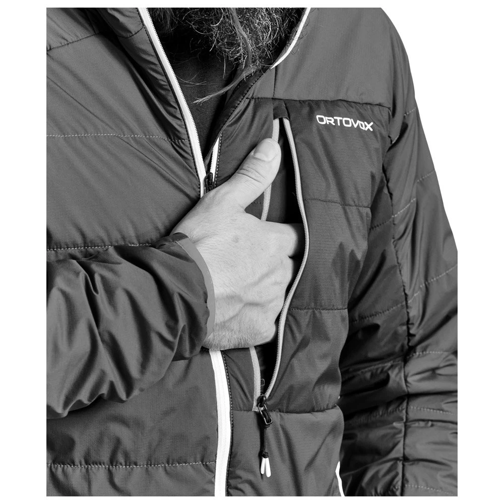 Veste De Rando Ortovox Swisswool Piz Duan Jacket M Mountain Blue 8 Veste De Rando Ortovox Swisswool Piz Duan Jacket M Mountain Blue – Image 8