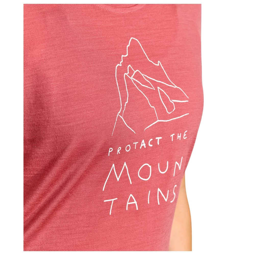 Tee-shirt De Rando Ortovox 150 Cool Mtn Protector Tshirt W Wild Rose 5 Tee-shirt De Rando Ortovox 150 Cool Mtn Protector Tshirt W Wild Rose – Image 5
