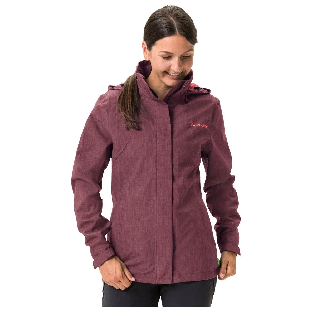 Veste De Rando Vaude Women's Rosemoor Jacket II Dark Cherry 3 Veste De Rando Vaude Women's Rosemoor Jacket II Dark Cherry – Image 3