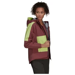 Veste VTT Five Ten 5.10 Rain Jacket All Mountain Women Quiet Crimson Pulse Lime -Location de vêtements d'extérieur. 5b25f424a93cd4c08ac851c3539f7e4a1fae62a8 E22FIVEVTT2202183 5
