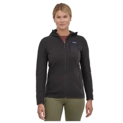 Polaire Patagonia Women's R1 Air Full-Zip Hoody Black -Location de vêtements d'extérieur. 5d829fb9c50f1f745eead026e57d1fb672417122 H22PATATEH1185474 3