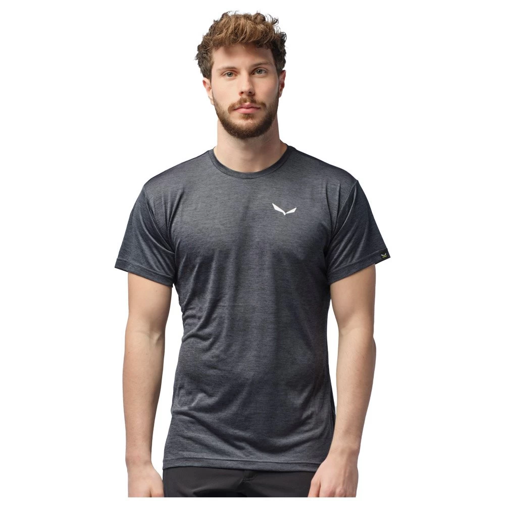 Tee-shirt De Rando Salewa Puez Melange Dry M Black Out Melange 3 Tee-shirt De Rando Salewa Puez Melange Dry M Black Out Melange – Image 3