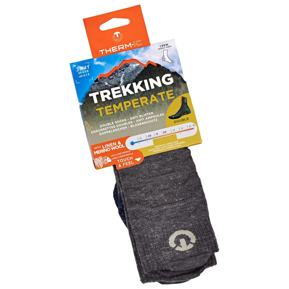 Chaussettes Therm-Ic Trekking Temperate Grey Navy 5 Chaussettes Therm-Ic Trekking Temperate Grey Navy – Image 5