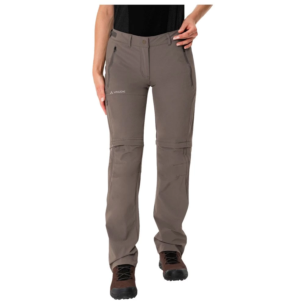 Pantalon De Rando Vaude Women's Farley Stretch Zo T-Zip Coconut 5 Pantalon De Rando Vaude Women's Farley Stretch Zo T-Zip Coconut – Image 5