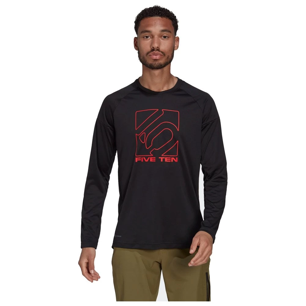 Maillot VTT Five Ten 5.10 Ls Jersey Black 3 Maillot VTT Five Ten 5.10 Ls Jersey Black – Image 3