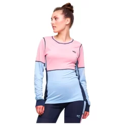 Tee-shirt De Rando Kari Traa Lam LS Misty -Location de vêtements d'extérieur. 63dc837a6a5bfba8939e779ef71a33e9657d98c6 E22KARITTH1214862 3