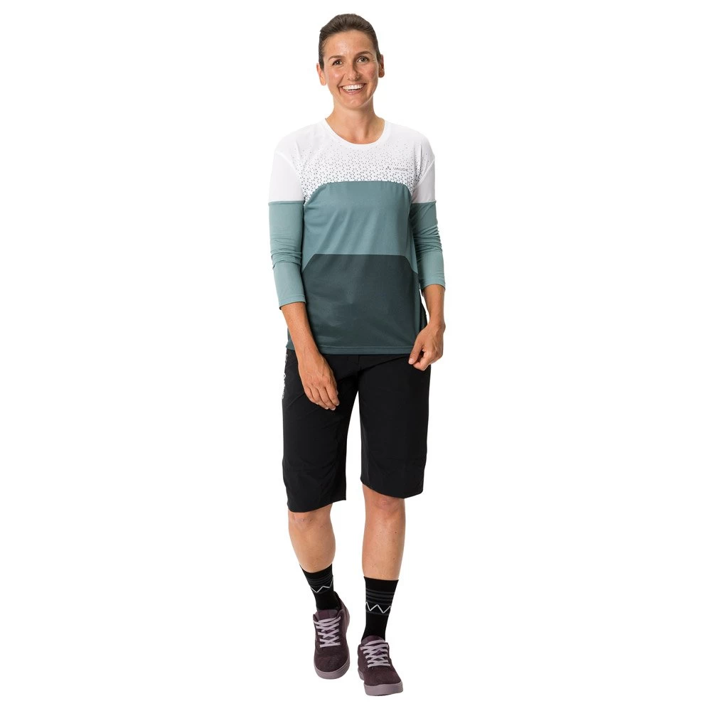Maillot VTT Vaude Women's Moab Ls T-Shirt V Dusty Forest 6 Maillot VTT Vaude Women's Moab Ls T-Shirt V Dusty Forest – Image 6
