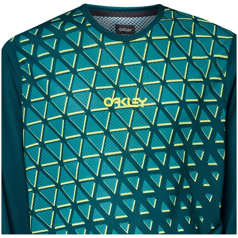 Maillot VTT Oakley Flow 3/4 Jersey Hunter Green 2 Maillot VTT Oakley Flow 3/4 Jersey Hunter Green – Image 2