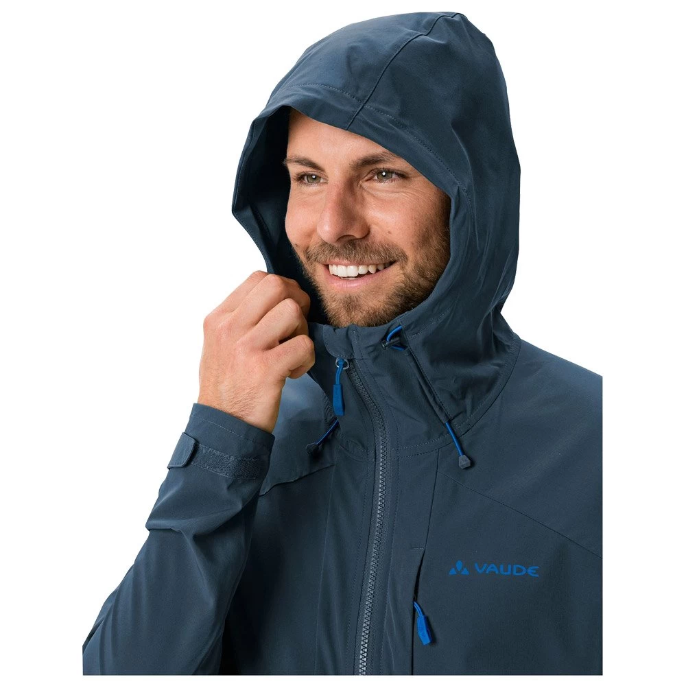 Veste De Rando Vaude Men's Elope Wind Jkt Dark Sea 2 Veste De Rando Vaude Men's Elope Wind Jkt Dark Sea – Image 2