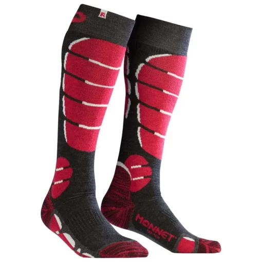 Chaussettes Monnet Ski Medium Rouge -Location de vêtements d'extérieur. 66b258091a269d8c2966ce0ea71301b003b769c2 H20MONNACC014 0