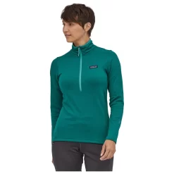 Polaire Patagonia W's R1 Daily Zip Neck Light Borealis Green X-Dye -Location de vêtements d'extérieur. 679469551f037cda93c9c321875764d72d3ddbce E22PATATTH3322641 4