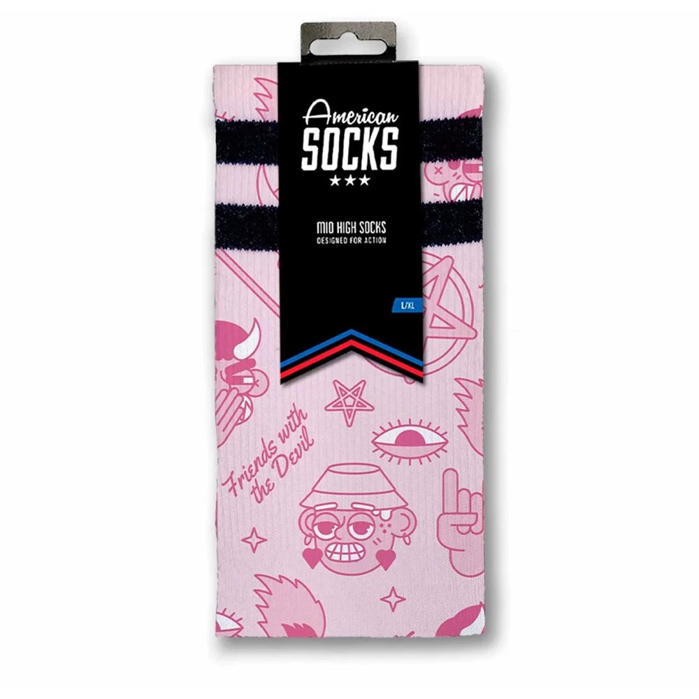 Chaussettes American Socks The Original Signature Friends With The Devil 2 Chaussettes American Socks The Original Signature Friends With The Devil – Image 2