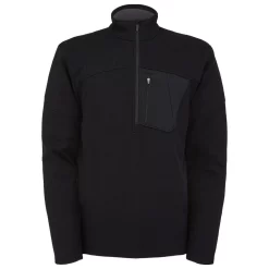 Polaire Spyder Bandit Half Zip Black 7 Polaire Spyder Bandit Half Zip Black -Location de vêtements d'extérieur. 6835be07401024734ffdf790bb1da7c951e4f461 H21SPYDTTH013 3