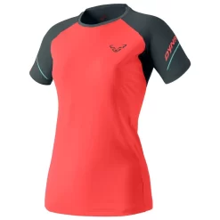 Tee-shirt De Trail Dynafit Alpine Pro W SS Hot Coral