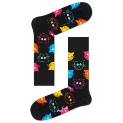 Chaussettes Happy Socks Cat Noir