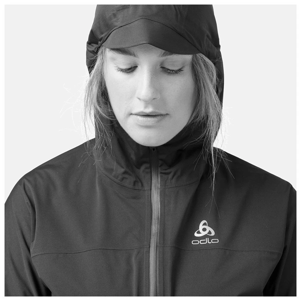 Veste De Trail Odlo Zeroweight Waterproof Jkt Wmn American Beauty 3 Veste De Trail Odlo Zeroweight Waterproof Jkt Wmn American Beauty – Image 3