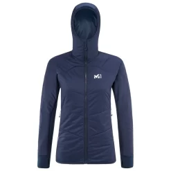 Polaire Millet M White Primaloft Hoodie W Saphir