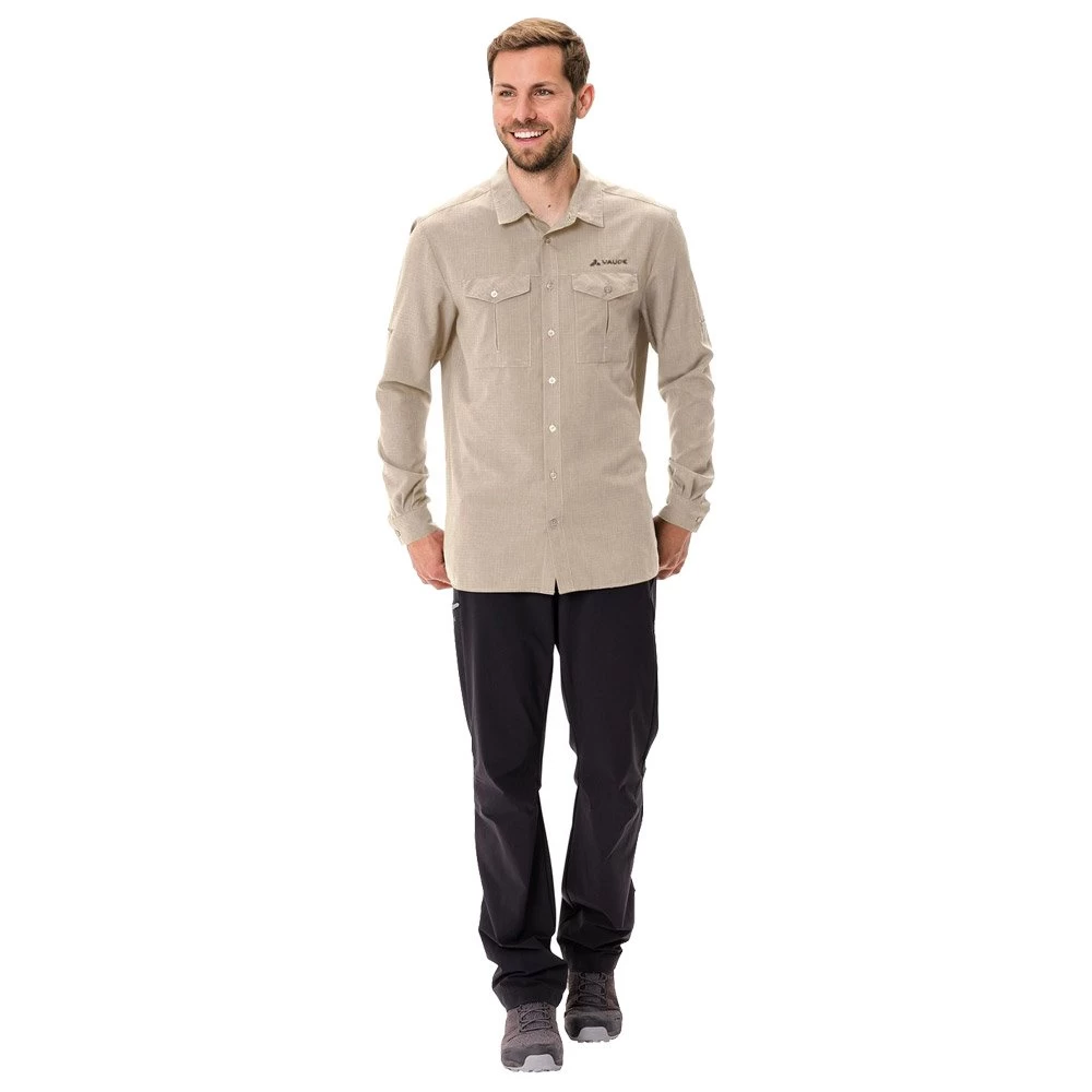 Chemise De Rando Vaude Men's Rosemoor L/S Shirt II Linen 6 Chemise De Rando Vaude Men's Rosemoor L/S Shirt II Linen – Image 6