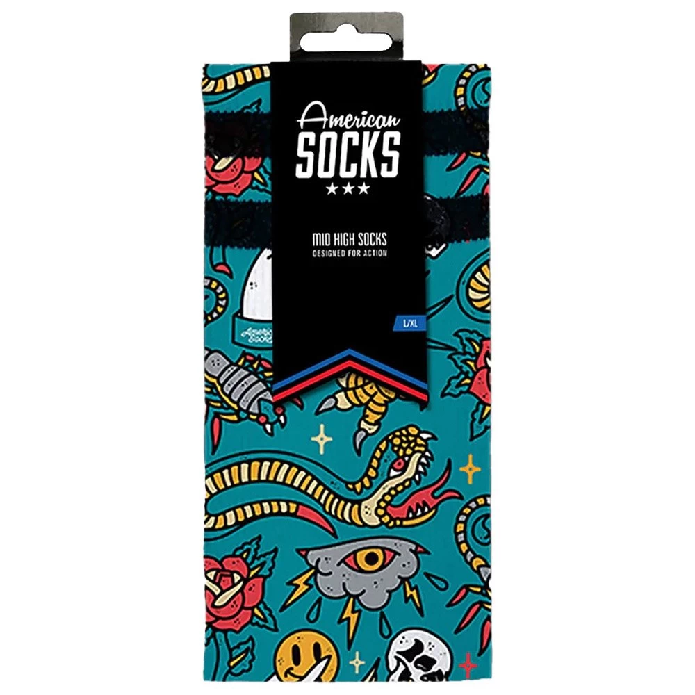 Chaussettes American Socks Giftbox Tattoo Collection 4 Chaussettes American Socks Giftbox Tattoo Collection – Image 4