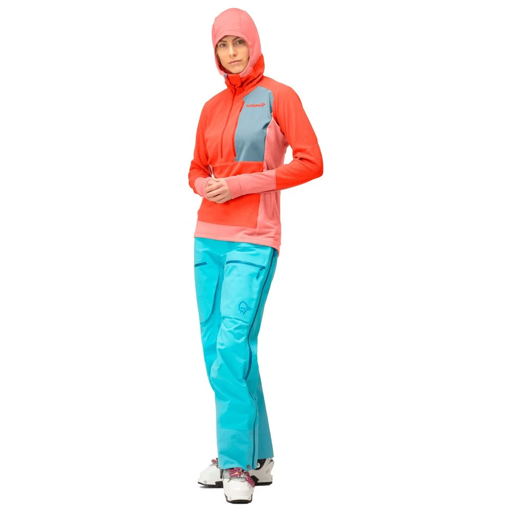 Polaire Norrona Lofoten Thermal Pro Hood W's Orange Alert Peach Amber 11 Polaire Norrona Lofoten Thermal Pro Hood W's Orange Alert Peach Amber – Image 11