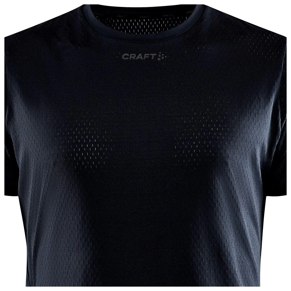 Tee-shirt De Trail Craft CTM Distance Warp Mesh SS Tee Black 2 Tee-shirt De Trail Craft CTM Distance Warp Mesh SS Tee Black – Image 2