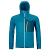 Veste De Rando Ortovox Swisswool Piz Duan Jacket M Mountain Blue