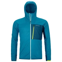 Veste De Rando Ortovox Swisswool Piz Duan Jacket M Mountain Blue