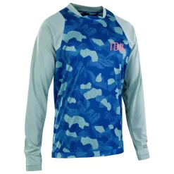 Maillot VTT Ion Scrub LS Men Tidal Green