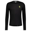 Tee-shirt De Trail Scott RC Run L/S Men's Black/Yellow