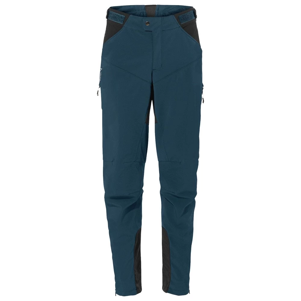 Pantalon VTT Vaude Men's Qimsa Softshell Pants II Dark Sea 1 Pantalon VTT Vaude Men's Qimsa Softshell Pants II Dark Sea