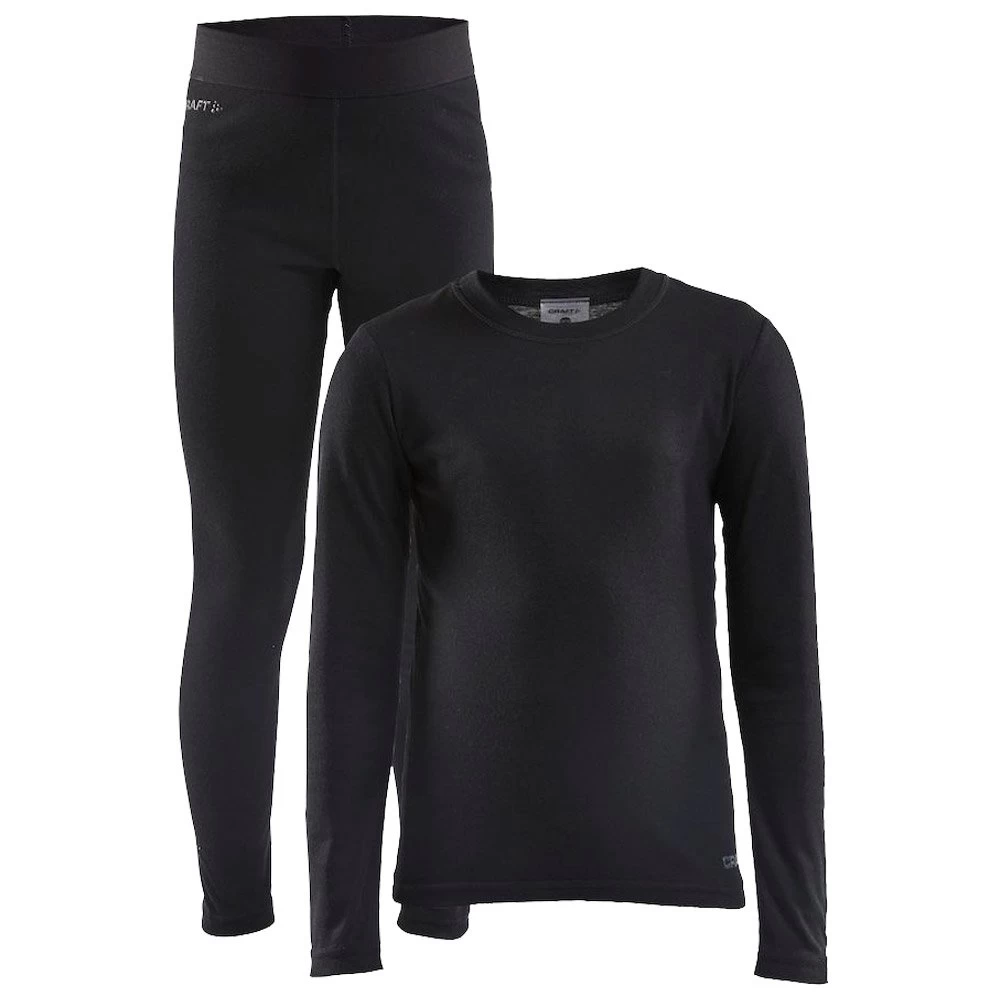 Sous-vêtement Technique Craft Core Warm Baselayer Set J Black 1 Sous-vêtement Technique Craft Core Warm Baselayer Set J Black