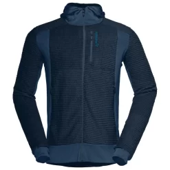 Polaire Norrona Falketind Alpha 120 Zip Hood Indigo Night