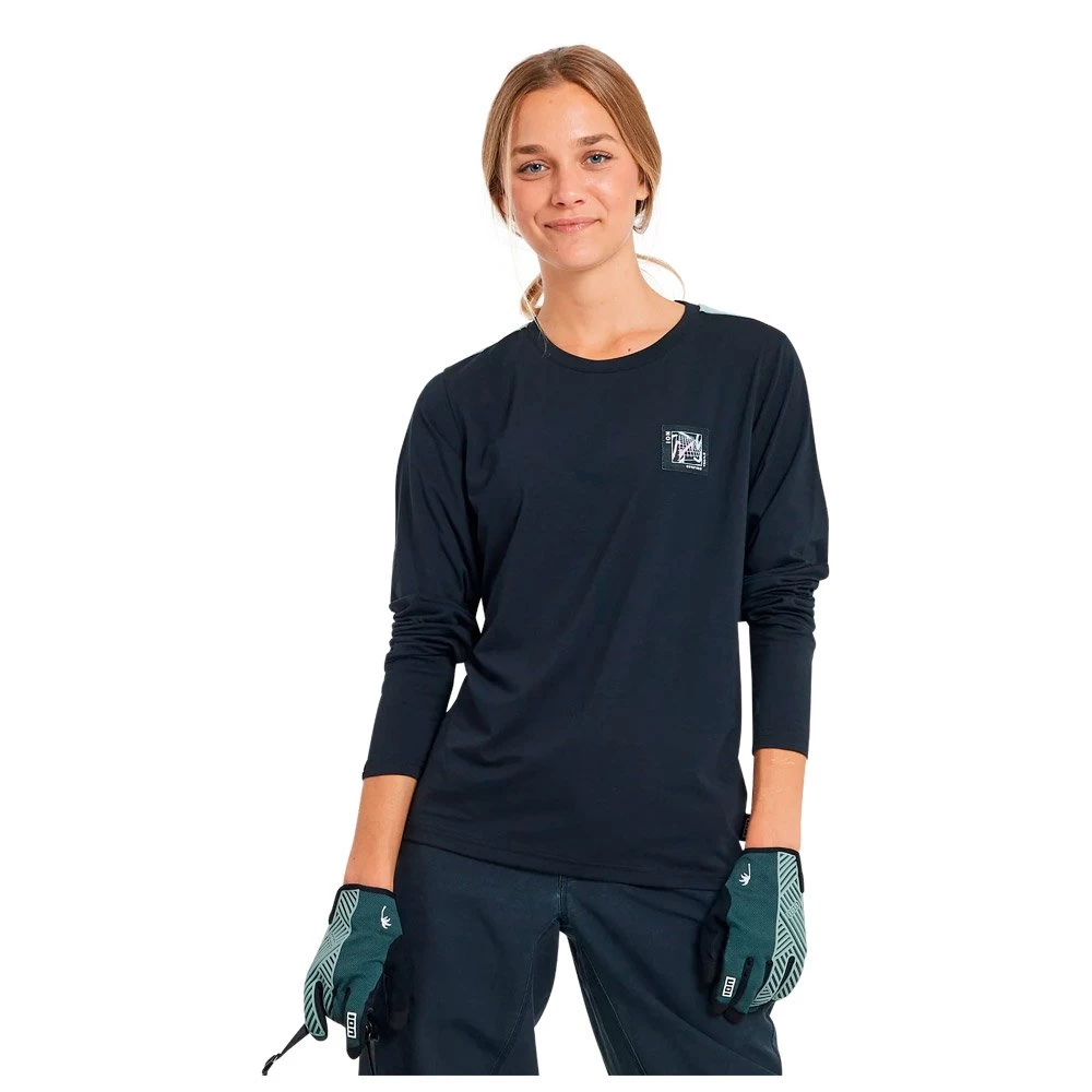 Maillot VTT Ion Seek Amp LS Women Black 5 Maillot VTT Ion Seek Amp LS Women Black – Image 5