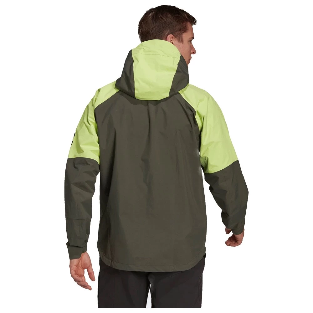 Veste VTT Five Ten 5.10 Rain Jacket All Mountain Legend Earth Pulse Lime 4 Veste VTT Five Ten 5.10 Rain Jacket All Mountain Legend Earth Pulse Lime – Image 4